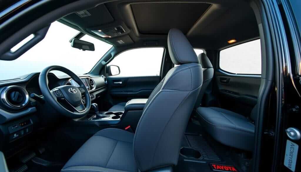 Tacoma interior features