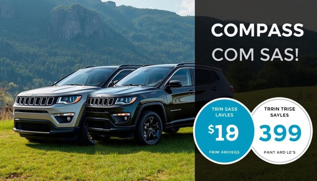 2025 Jeep Compass price comparison