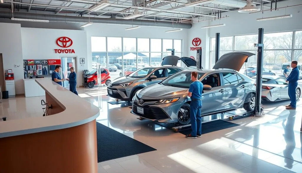 Toyota service visit