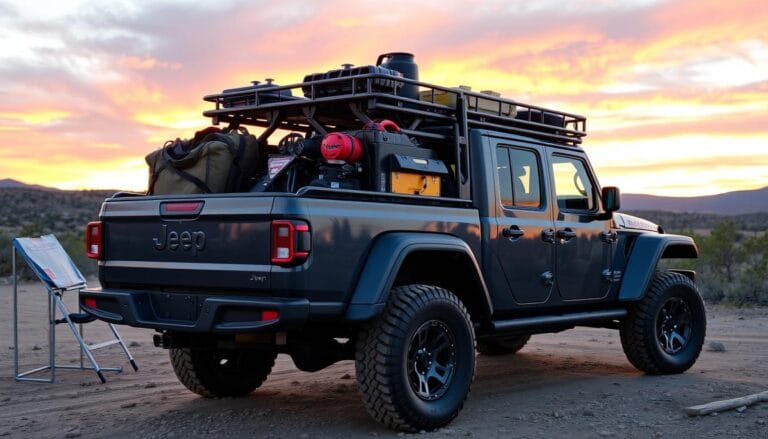 jeep gladiator bed rack