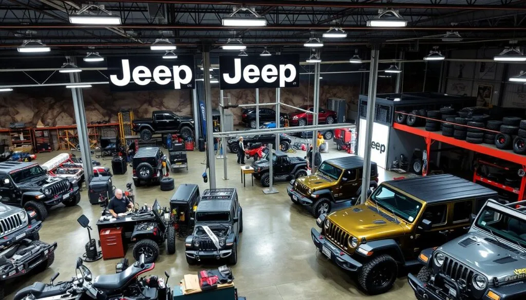 jeep service centers