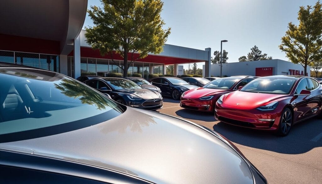 used Tesla Model S listings